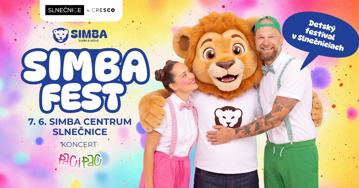 SIMBA-FEST-2026 Simba Fest detský festival v Slnečniciach